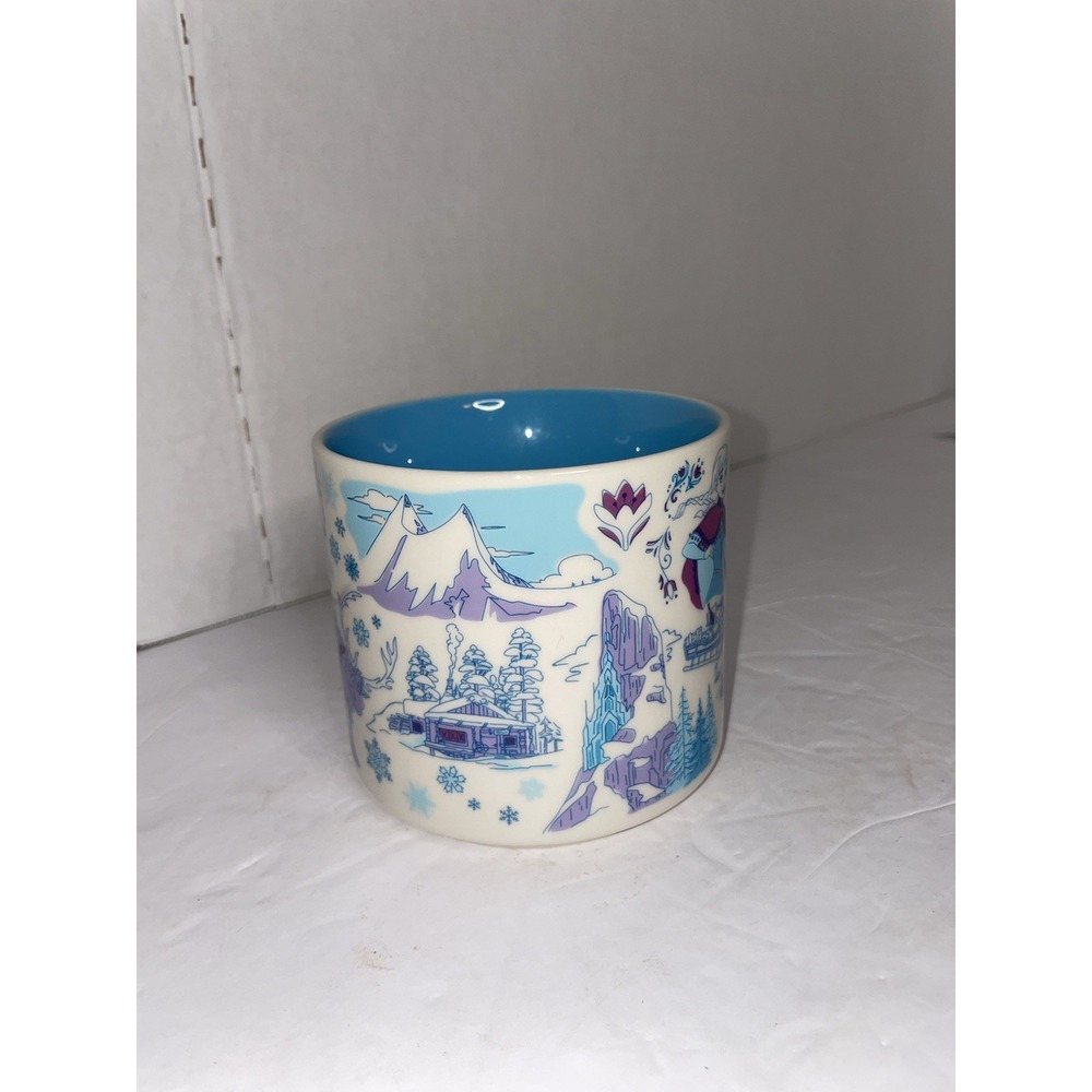 2024 Disney Parks Starbucks Been There Series "Arendelle" Frozen Elsa Coffee Mug - Picture 2 of 5